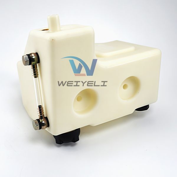 Bomag Tanque de expansión del radiador de plástico 06550084 58190395 06550121 BW211D-40 BW219D-4