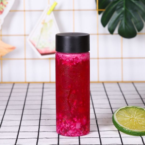 Бутылки для молочного чая емкостью 500 мл с ручкой из пластмассового материала емкостью 120 мл 250 мл 350 мл