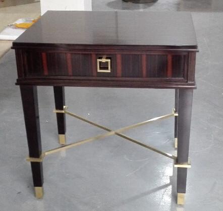 Wooden high end hotel furniture, night stand/bed side table NT-0032