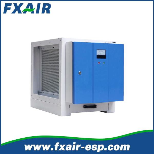 98% Commercial Kitchen Oil Mist Collector Electrostatic Precipitator High Efficiency ESP Filter for Hotel Kitchen Grease