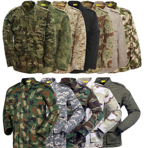 Plaid Fabric Woodland BDU Uniform Tear Resistance Flame Retardant