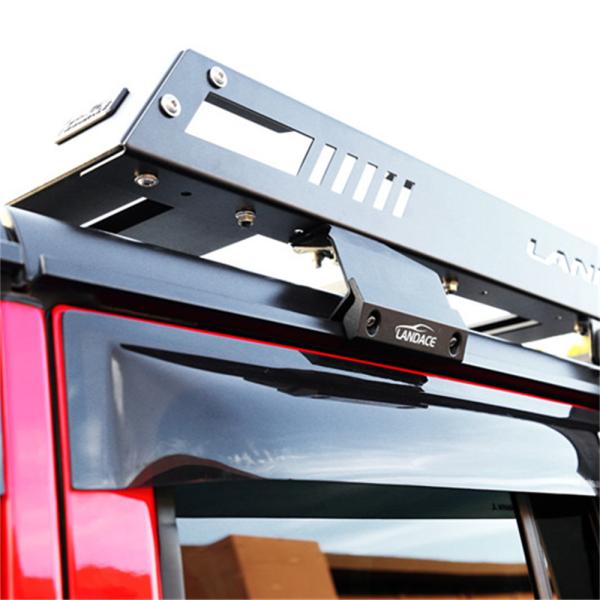 Strong and Aluminum Alloy Perimeter Guard for Jeep Wrangler JL JK Roof Rack Tray Platform Luggage Bracket