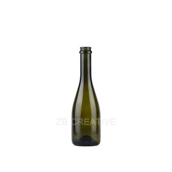375ml Champagne Glass Wine Bottles Bulk Sparkling Wine Packaging 360g 3313P