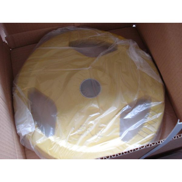 High Quality Colorful Fitness Rubber Coated Grip Weight Plate