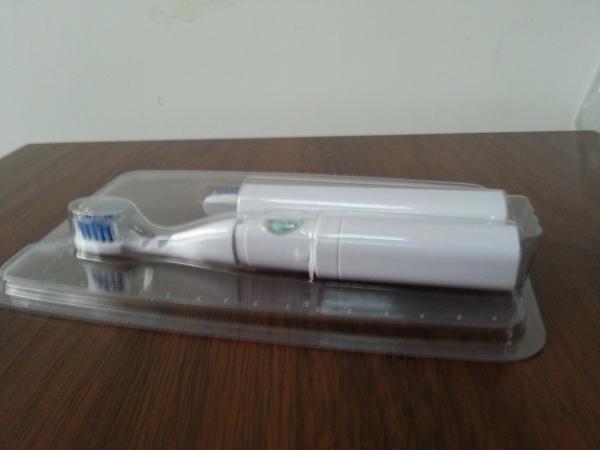 Transparent PET / PVC / APET / GAG / APEG two blisters packing for electronic toothbrush
