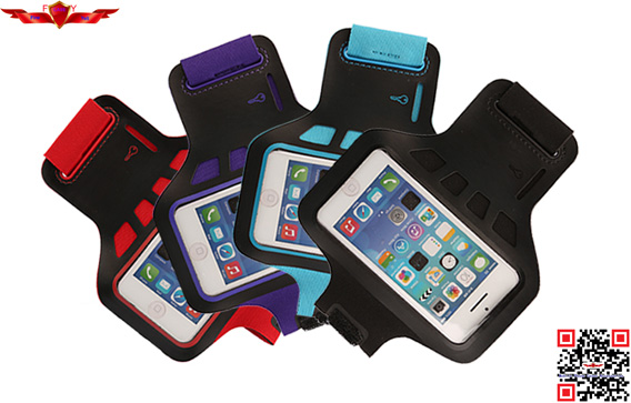 Hot Selling Outdoor Sports Armband Case For Iphone Card Holder/Key Pouch Yes Multi Color