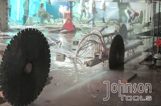 Le grand mur de diamant d'outils de coupe scie des lames pour couper le mur en béton 1200mm