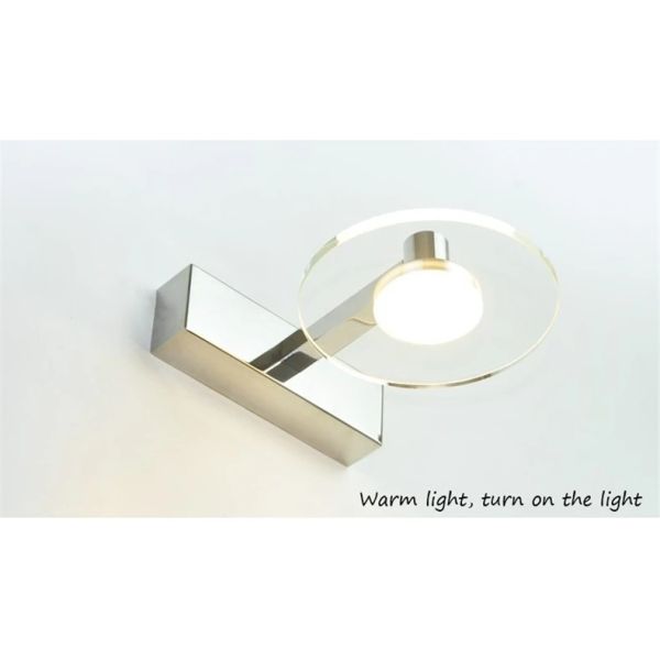 Bathroom Clear K9 Crystal Moisture Proof Makeup Table Lighting LED Mirror Front Light(WH-MR-97)