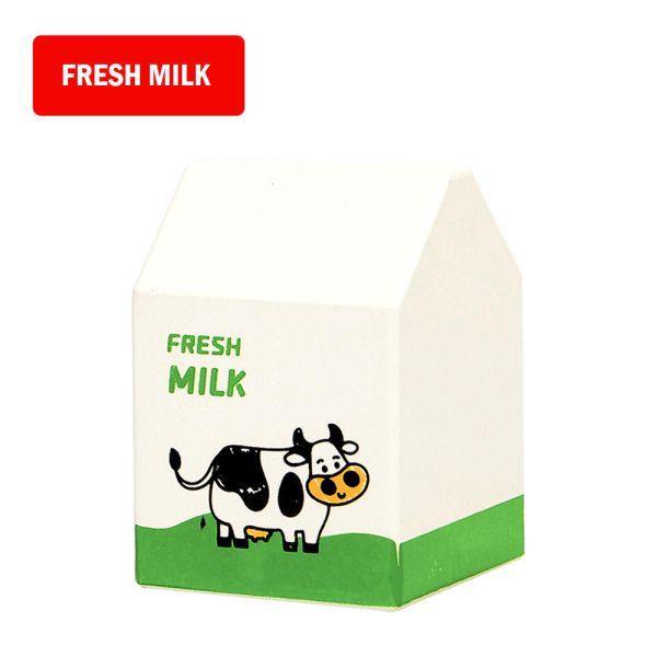 Wooden Milk Set Kitchen For Girl Boy Montessori Educational Food Toys