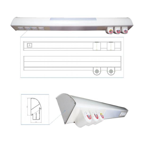 6m Adjustable Patient Medical Bed Head Units Panels For Hospital