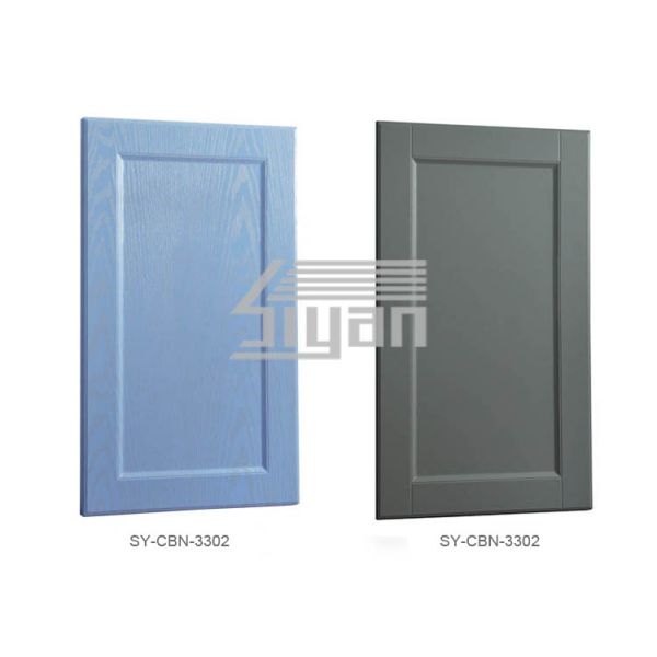 Thermo Foil Classic Cabinet Doors Shaker Style Customized Design / Size