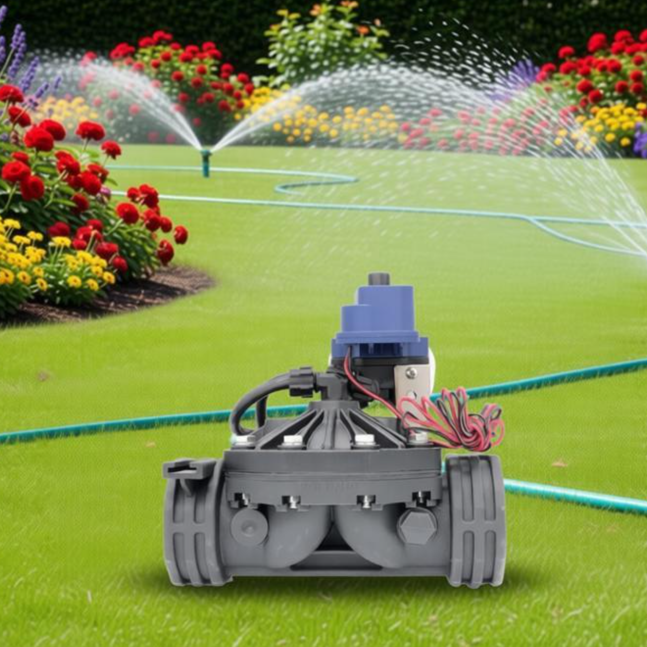 5 Inch Nylon Reinforced Solenoid Valve, Ultra-High Flow Hydraulic Diaphragm Valve for Large Scale Agriculture Irrigation