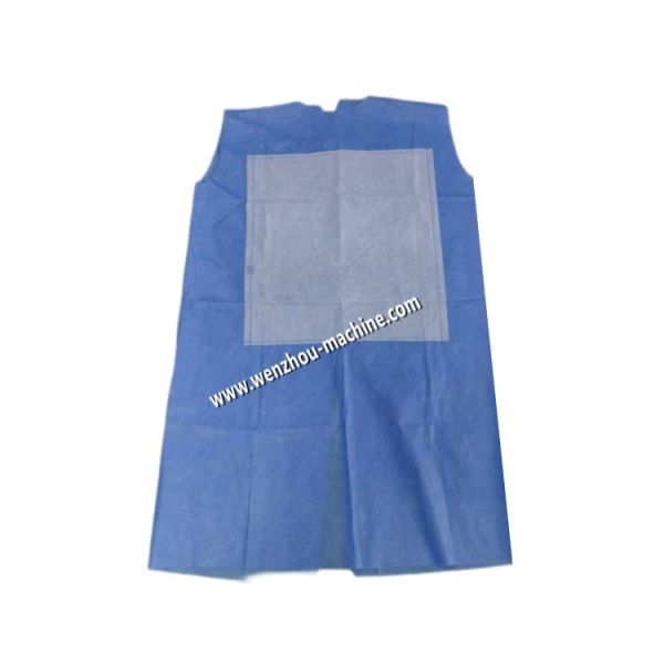 Adjustable Size Automatic Medical Disposable Reinforced Surgical Gown Making Machine