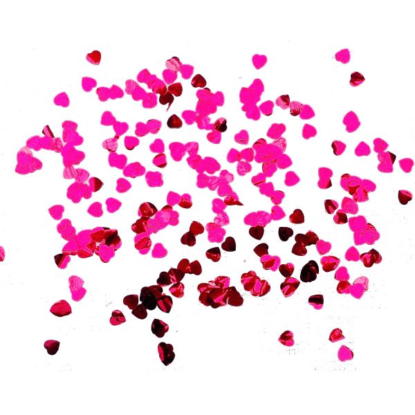 Metallic Heart Paper Party Confetti Cannon 35cm For Birthday