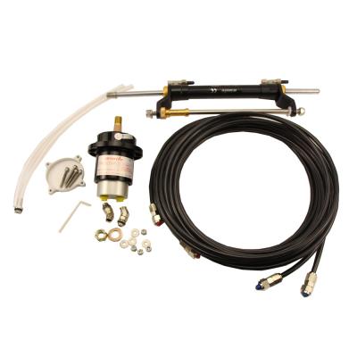 Front Mounted Boat Power Steering Kit Installed Easily And Fast For Engine Up 90hp