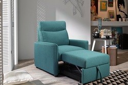 Factory Price Newest Convertible Folding Arm Chair office lunch break Sleeping footrest Single Seat Chair Sofa