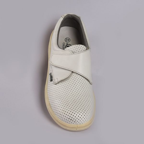 Leather Slip Punture Resistant Breathable Safety Shoes PU Outsole Cow Leather