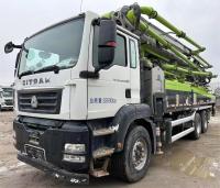 Nacional VI 2020 Zoomlion Shandeka Scania 49m 56m Usado Concrete Mixer Pump Truck Combustível Diesel
