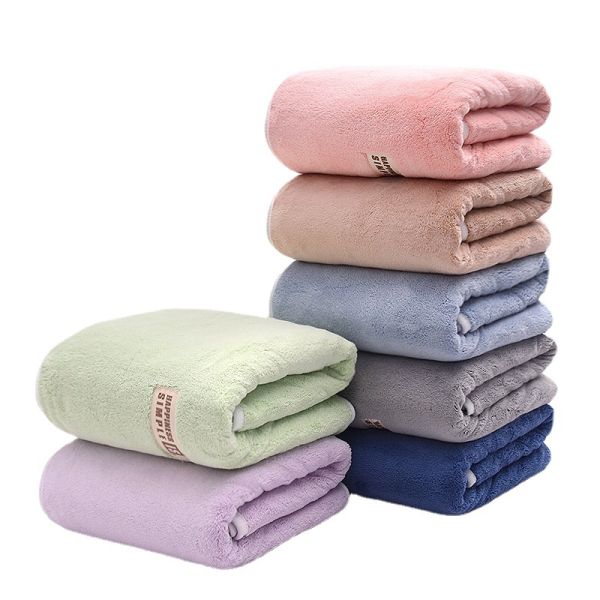 Ensemble de serviettes de bain en microfibre hautement absorbante pour bébé et adulte toute saison