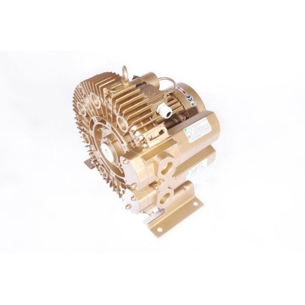 0.81kw Ring High Volume Air Blower , Turbine Vacuum Pump Oil Free