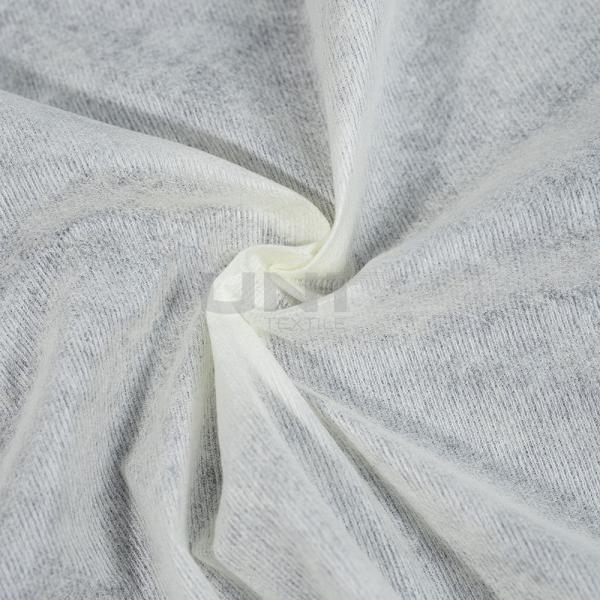 Tecido não tecido de linho de algodão, polpa de madeira, bambu, viscose, PP, PET, PLA