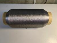 316L de acero inoxidable, hilos de trenzado 12um de 100 filamentos*2 para etiquetas RFID UHF
