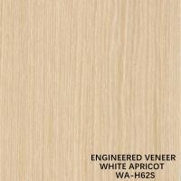 La tranche composée reconstituée du placage H62S en bois d'abricot a coupé le grain droit des techniques 0.15-0.55mm de la bonne qualité pour des portes