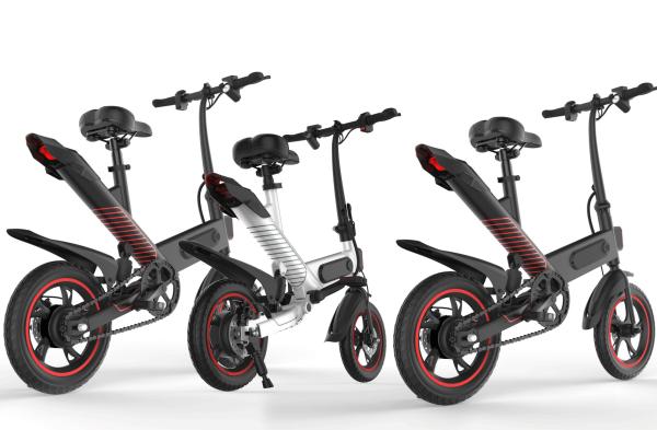 Lightweight Aluminum Folding Electric Bike Fold Up Energy Saving Eco - Friendly