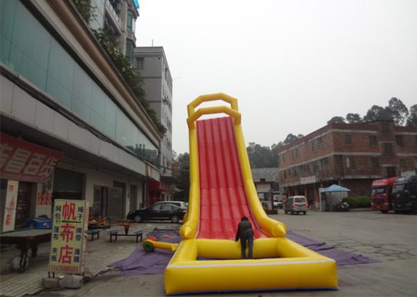 Exciting Fire - Resistant Water Inflatable Rentals /  Inflatable Pool Slide For Beach