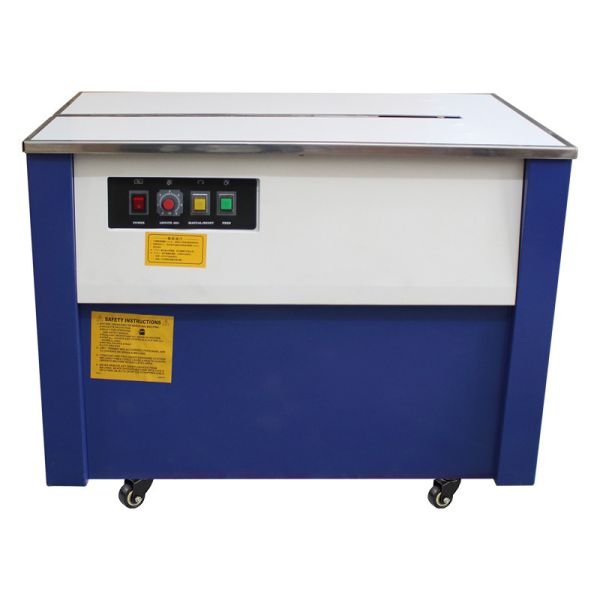 D308 High Table Cartons Semi-Automatic PP Thermal Strapping Machine Packaging Machine