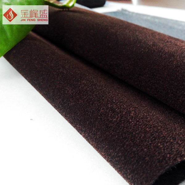 Flocking Jewelry Box Liner Fabric , Claimond Veins Flocked Upholstery Fabric