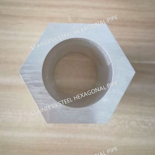 TP304 Stainless Steel Hexagonal Pipe Tube S14 - S70mm In 6m Length