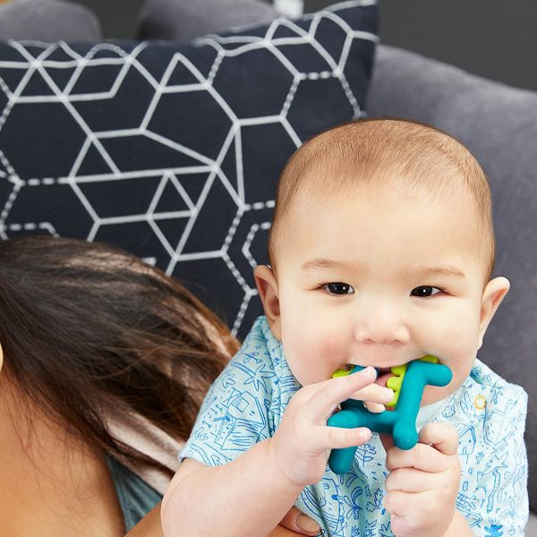 Kids Silicone Baby Teether Chewable Toys For Mommy Nursing