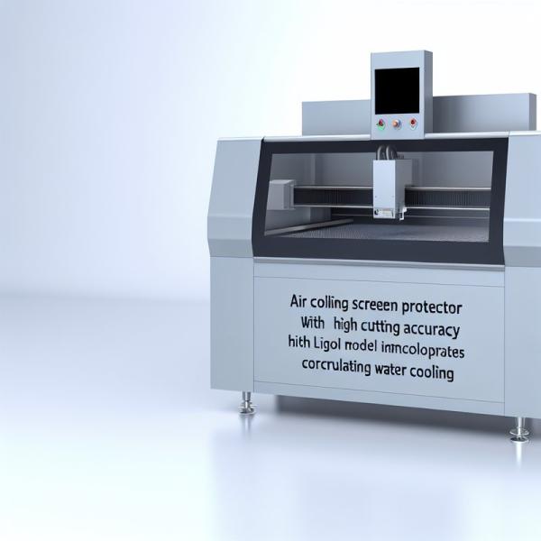 Air Cooling Screen Protector Laser Cutting Machine with High Cutting Accuracy and Cooling Model Circulating Water Cooling