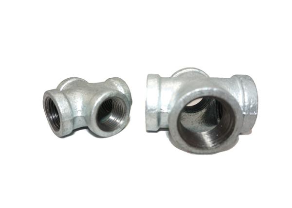 Male / Female Plumbing Pipe Fittings DIN Standard No.180 Crosses Pond Pipe Fitting