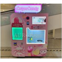 Máquina de venda automática de algodão de doce Mini Fabricante de algodão de doce Industrial comercial