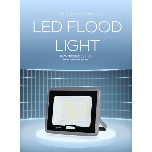 China Precio de fábrica de suministros Luz de inundación LED impermeable IP65 exterior 50w 100w 120 Watt con certificado