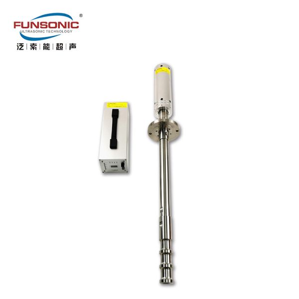 Ультразвуковое оборудование для плавки жидкого алюминия 20Khz 2000w Ультразвуковая вибрация с затвердевающим процессом плавки металла