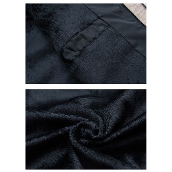 Зимний черный полиэстер хлопок толстый капюшонированный утилита стройный фит без рукава мужчина хлопок ковточный жилет жилет