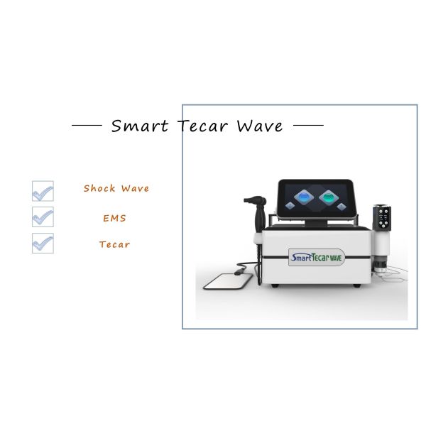 3 в 1 CET ВЫМАЧИВАЮТ облегчение боли оборудования терапией ударной волны физиотерапии Ems Rf Tecar