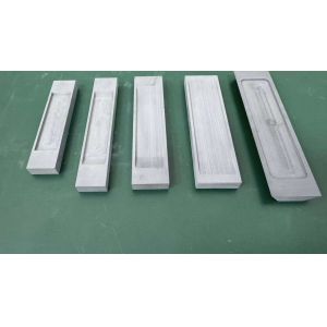 Barco de cerámica rectangular personalizado para el bronceado y el recubrimiento de logotipos anti-falsificación con láser