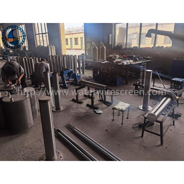 Pipe Based Wrapped Sand 132mm Dia V Wire Screen Tube Stainless Steel Grade 316l