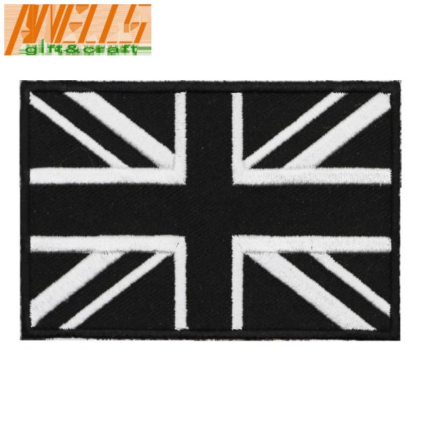 Singapore Flag Embroidered Patch Singaporean Iron-On National Emblem Embroidry