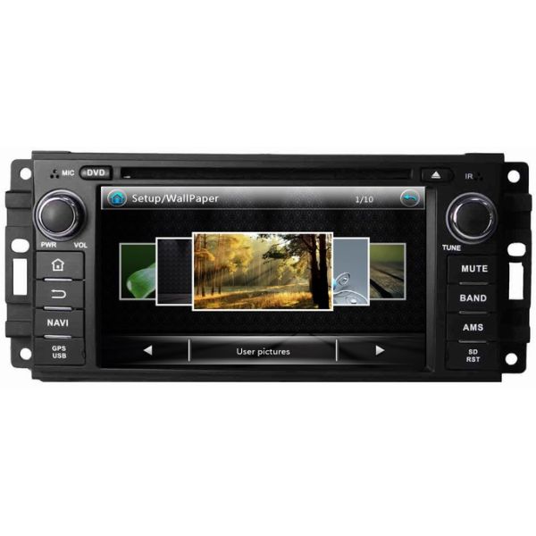 Ouchuangbo DVD Stereo GPS Navi Multimedia Kit for Chrysler 300C /Dodge /Jeep 2005-2007 Radio Player USB iPod OCB-6235A