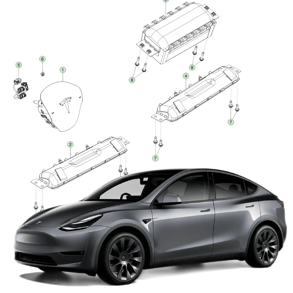 OEM NO 1508347-CN-C Car Fitment For- Corolla Tesla Model Y 2012-2024 Aftermarket