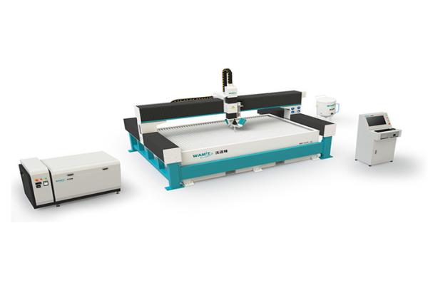 3000 * 2000 milímetros fornecem a instalação ultramarina o cortador abrasivo do jato de água de Jet Cutting Machine da água do azulejo