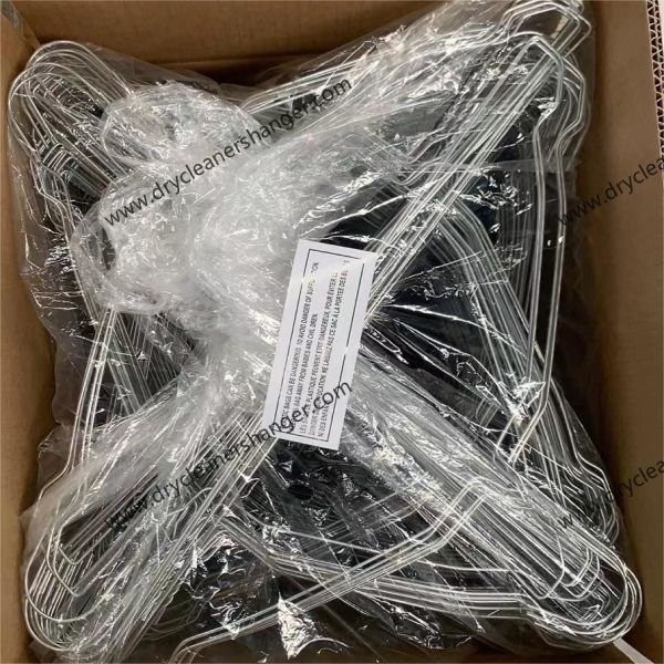 40cm 2.1mm Galvanized Wire Hanger Steel High Rust Resistance Galvanzied Shirt Hanger