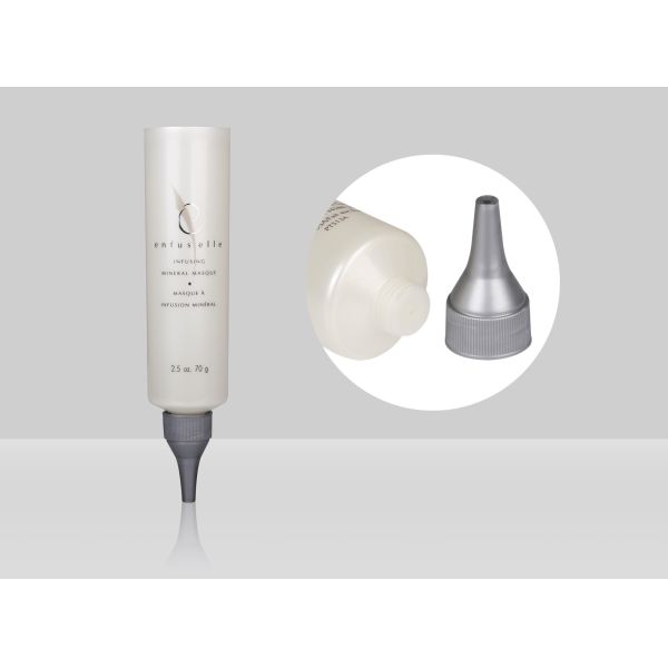 Custom Plastic Empty Cosmetic Squeeze Tubes D35mm 35-110ml With Screw Cap