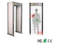 Detectores de metal de corpos altamente sensíveis, atravessem os scanners de segurança.