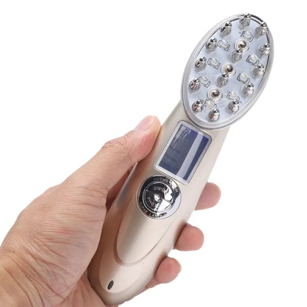 Hair Brush Electric Laser Hair Growth EMS Comb Infrared Massage Comb